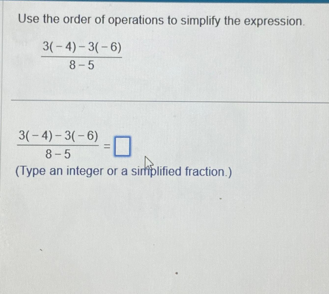 solved-use-the-order-of-operations-to-simplify-the-chegg
