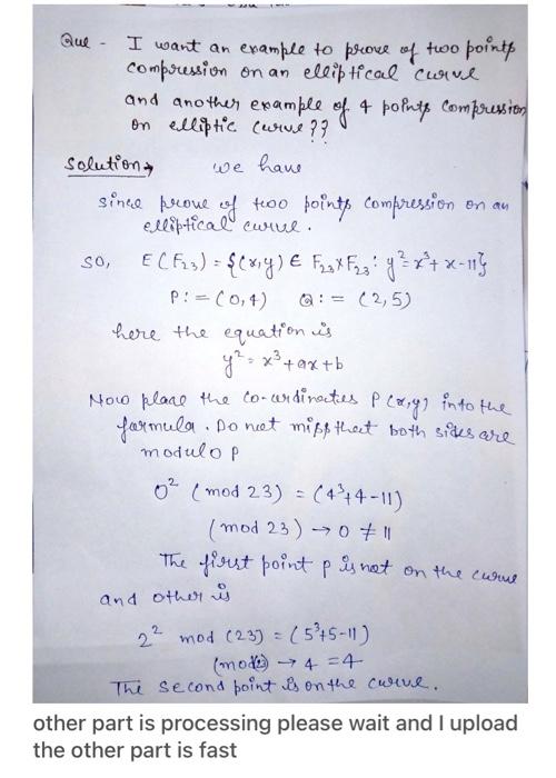 Solved i went I want to prove an exampleof 4-point | Chegg.com