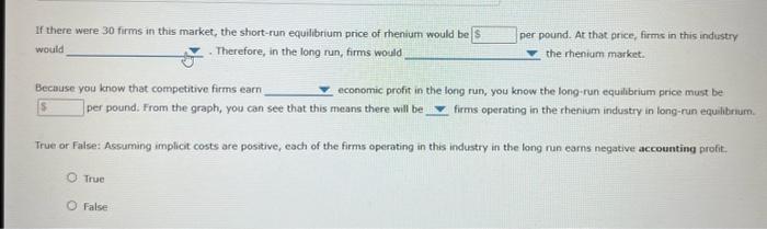 Solved 7. Short run supply and long-run equilibrium Consider | Chegg.com