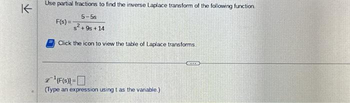 Solved Apply the translation theorem to find the inverse | Chegg.com