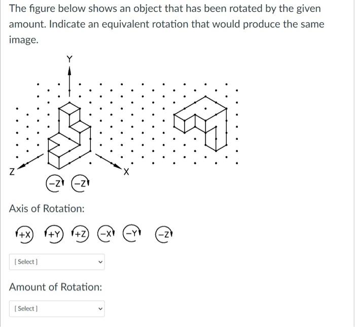 Solved The figure below shows an object that has been | Chegg.com