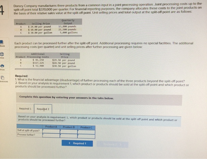 solved-dorsey-company-manufactures-three-products-from-a-chegg