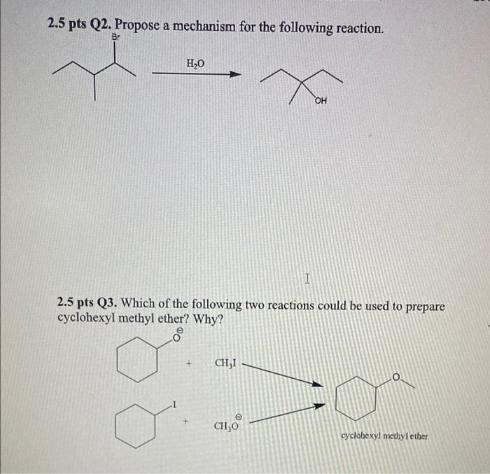 Solved 5 pts Q1. Predict the major product(s) for each of | Chegg.com