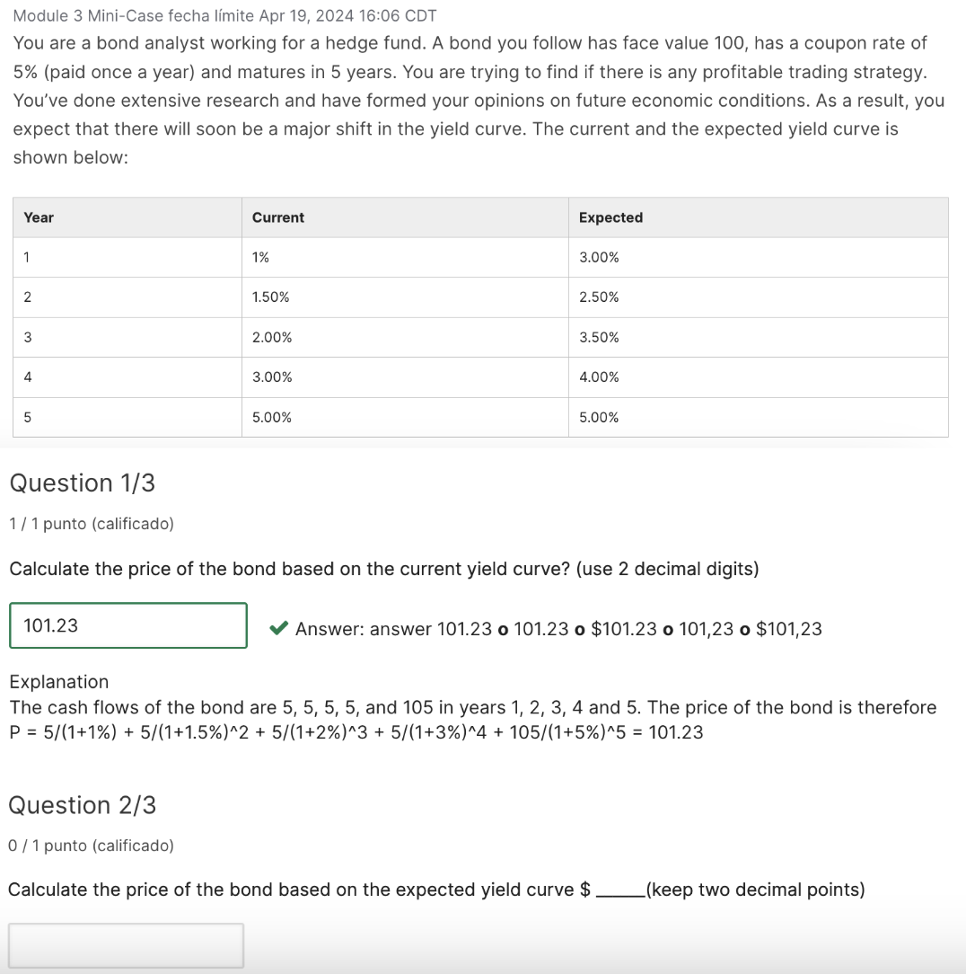 Solved Question 2/3: Calculate the price of the bond based | Chegg.com