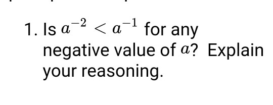 Solved 1. Is A-? | Chegg.com