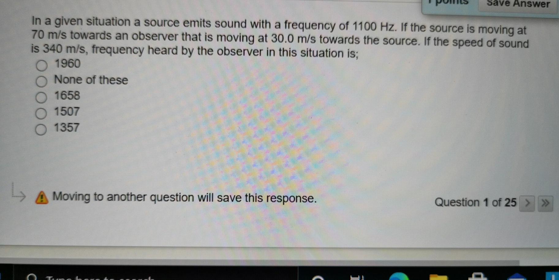 Solved Save Answer In a given situation a source emits sound | Chegg.com
