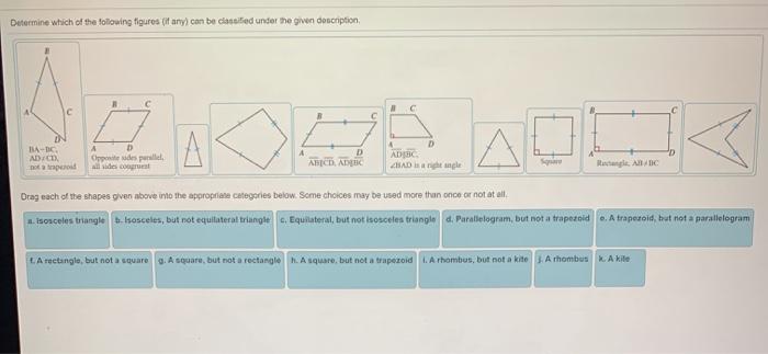 Solved Determine which of the following figures (if any) can | Chegg.com
