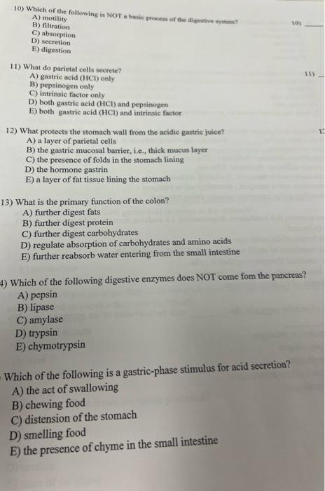 Solved 10) Which of the following is NOT a basic process of | Chegg.com