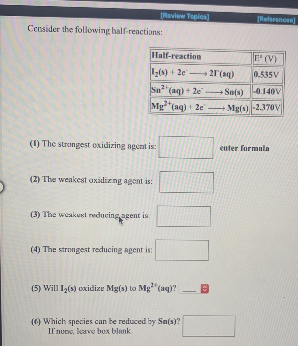 half-reactions-worksheet