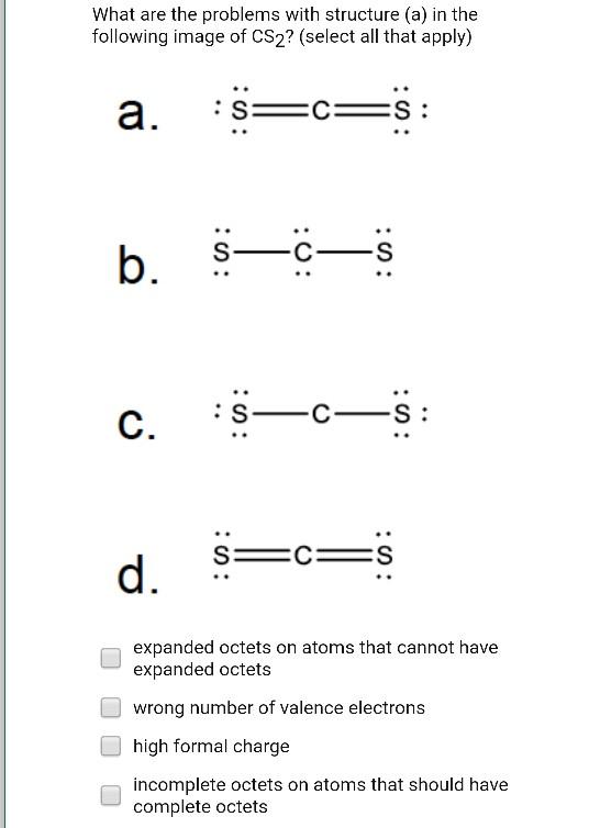 Solved What are the problems with structure (b) in the | Chegg.com
