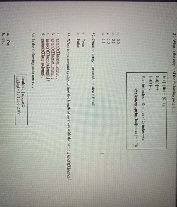 Solved Could you please answer all these and explain how you | Chegg.com