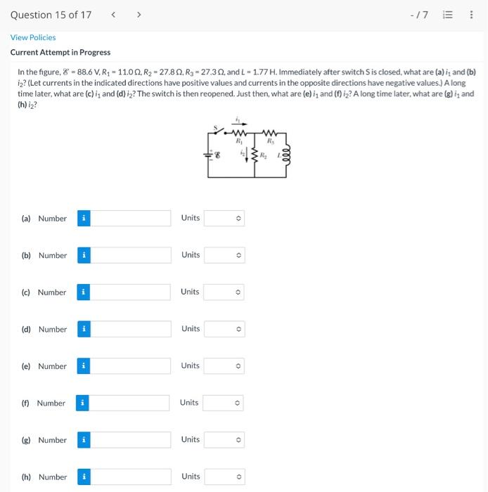 Solved Current Attempt in Progress In the figure, G=88.6 | Chegg.com