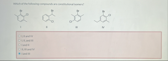 Solved Which of the following compounds are constitutional | Chegg.com
