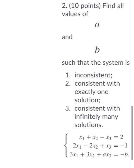 Solved If you use a method or an algorithm not presented in | Chegg.com