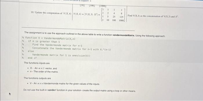 Matrix concatenation is the process of joining one or | Chegg.com