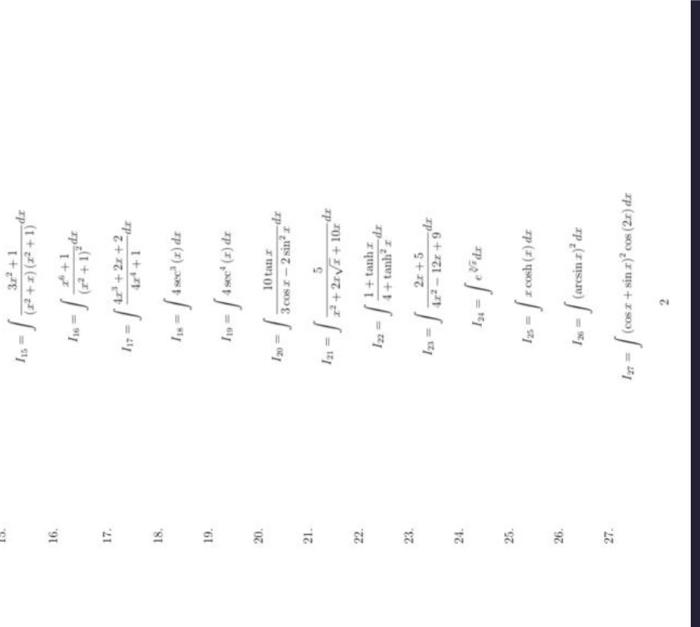 solved-i15-x2-x-x2-1-3x2-1dxi16-x2-1-2x6-1dxi17-4x4-14-chegg