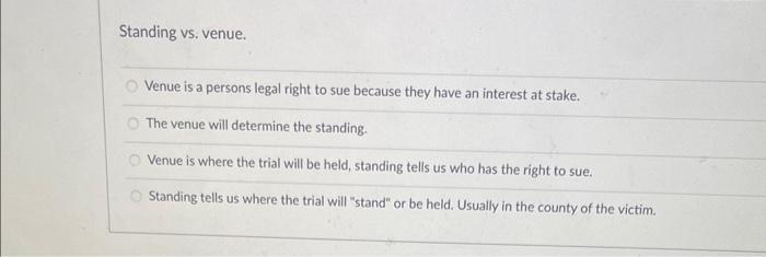 Solved Substantive Due Process Vs, Procedural Due Process. | Chegg.com