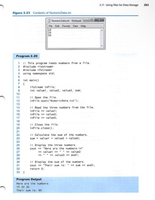 Solved Program Output Here are the numbers: 102030 | Chegg.com