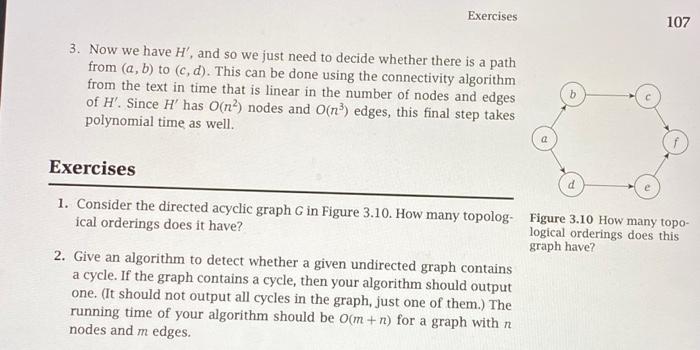 Solved 1. Given a directed graph G with n vertices | Chegg.com