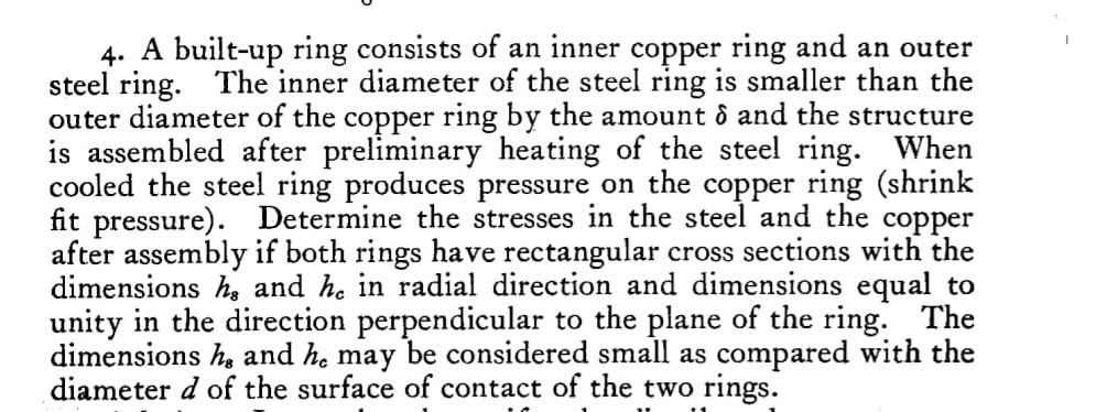 Simple Built Up Rings Solved 4. A built-up ring consists of an inner copper ring | Chegg.com