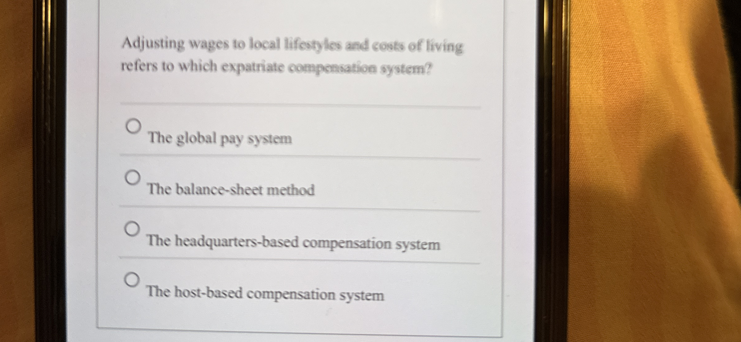 Solved Adjusting wages to local lifestyles and costs of | Chegg.com