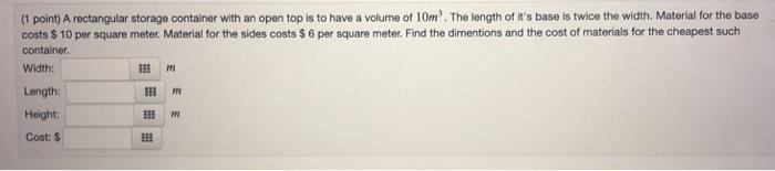 Solved (1 point) Consider the function f(x) = x4 – 32x2 +9, | Chegg.com