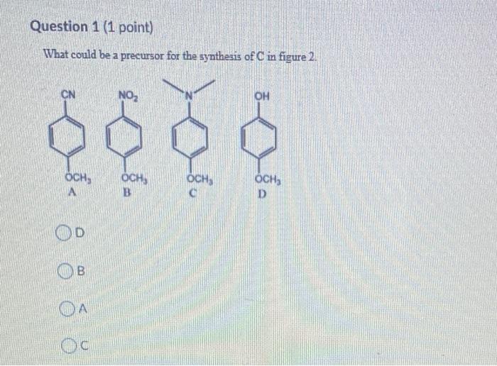 Solved Question 1 (1 point) What could be a precursor for | Chegg.com