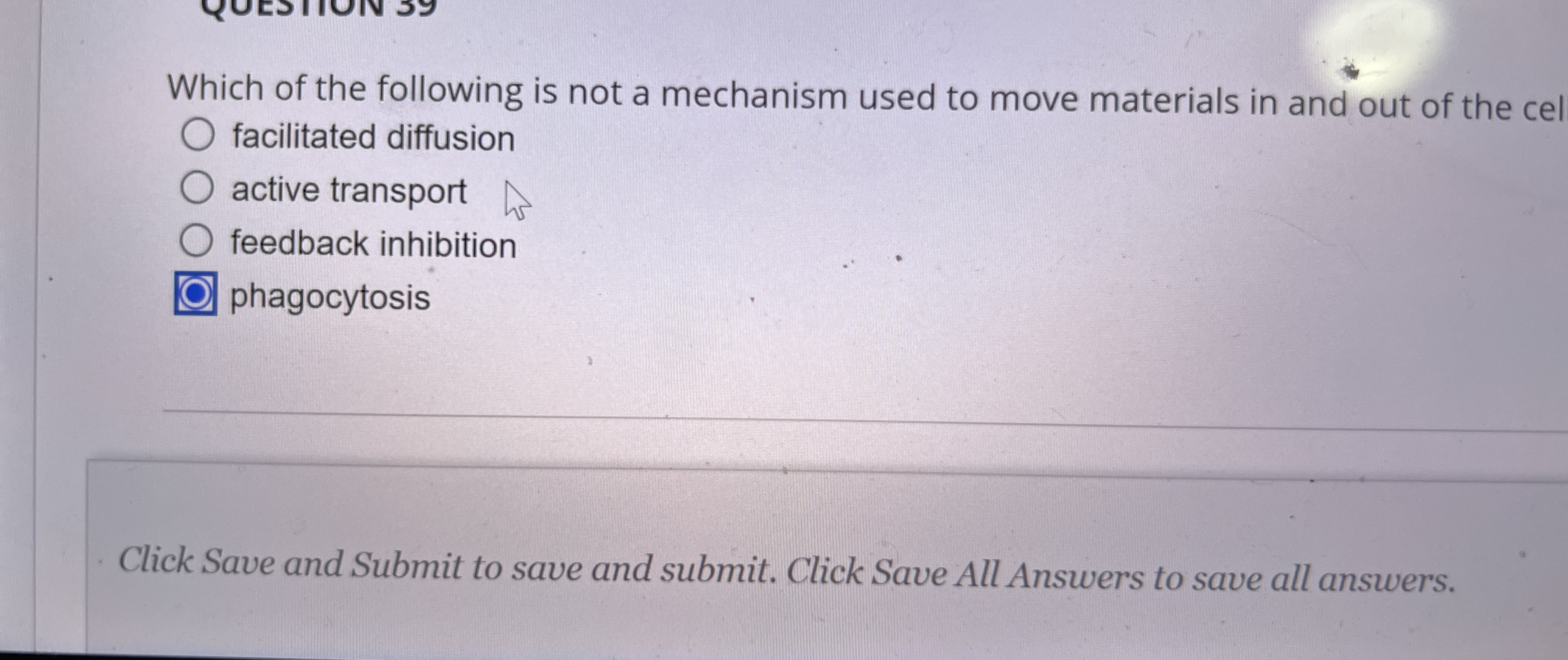 Solved Which of the following is not a mechanism used to | Chegg.com