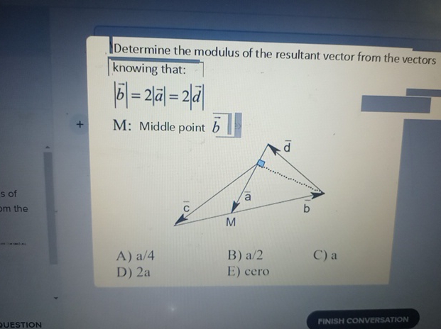 Solved Determine the modulus of the resultant vector from | Chegg.com