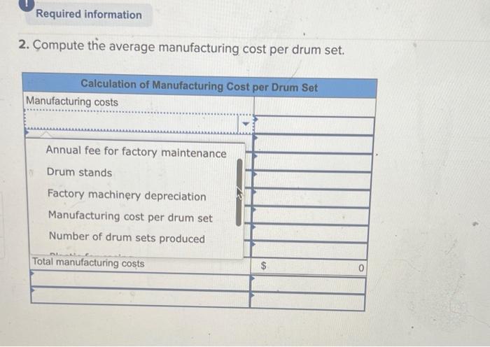Solved Problem 1 1A Static Classifying Costs And Computing Chegg