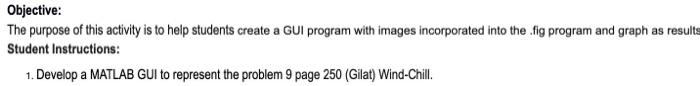 Solved Develop a GUI in MATLAB in App Design!!! A Step by | Chegg.com