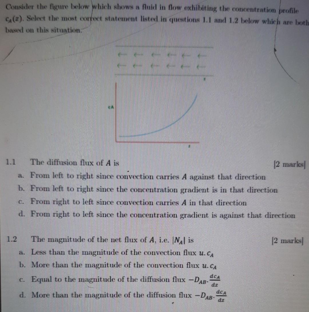 Solved Consider the figure below which shows a fluid in flow | Chegg.com