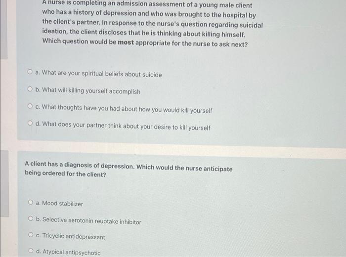 Solved A major difference between dysthymia and major | Chegg.com