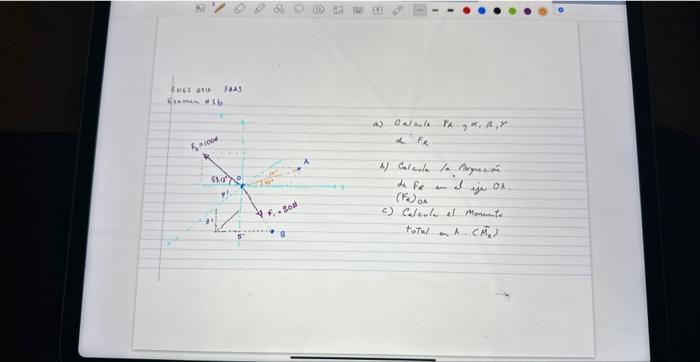 Watt aqu faAs Conman \( \pi 1 b \) a) Qanala \( \mathrm{ra}_{2}, \alpha, a, y \) \&. \( f_{e} \) 4) G/aula /a Ayustion de \(