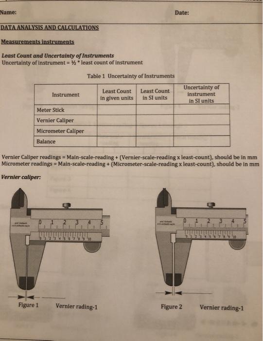 Meter Stick - Vernier