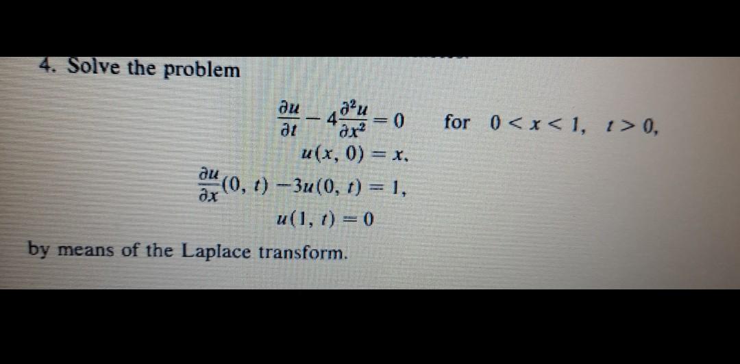 Solved 4. Solve the problem 4 for 0 | Chegg.com
