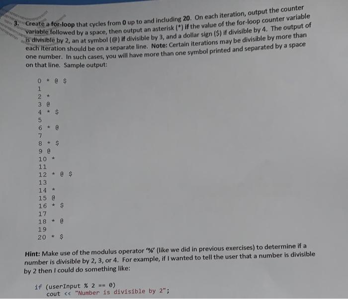 Solved 2. Using a for-loop. Write a program that asks the | Chegg.com