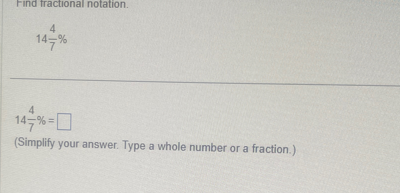 9 14 2 7 answer in fraction