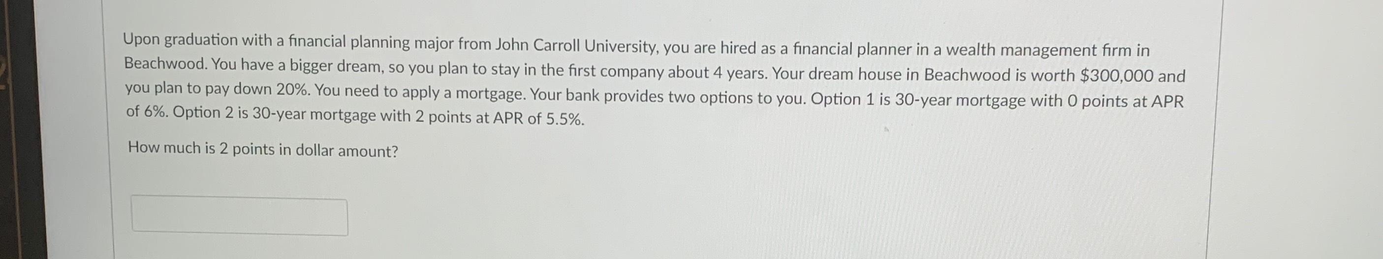 Financial planning college personal graduates