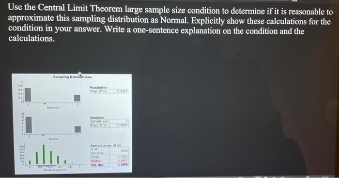 Solved Use the Central Limit Theorem large sample size | Chegg.com