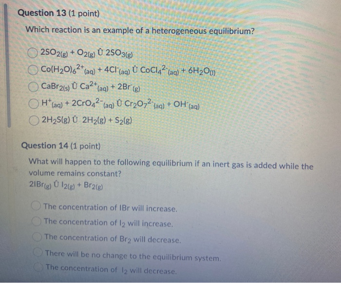 Solved Question 10 1 Point If Q K Then The System I Chegg Com