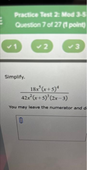 5 (- 2x 2 )- 5x 2 =- 42