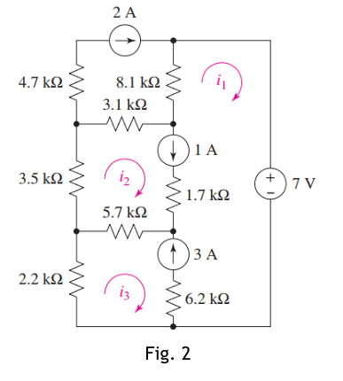 Determine the voltages at all essential nodes (they | Chegg.com