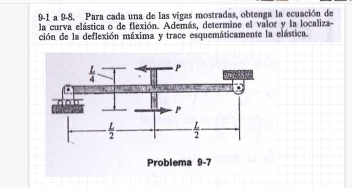 9 1 A 9 8 Para Cada Una De Las Vigas Mostradas O