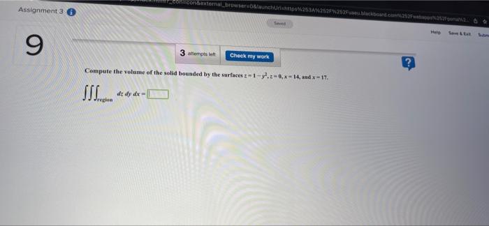 Solved 3 6 3 attempts to Check my work Find the center of | Chegg.com