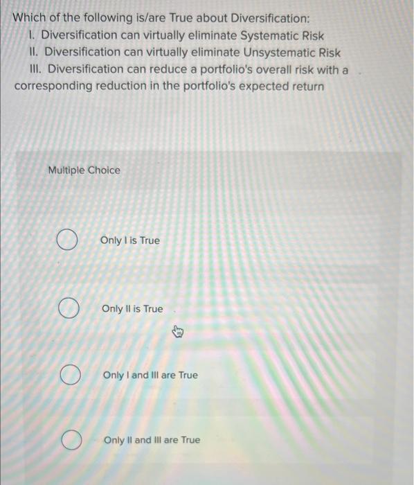 Solved Which of the following is/are True about | Chegg.com