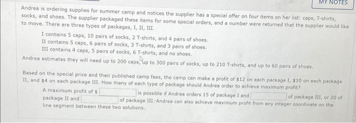 Camp Supplies II