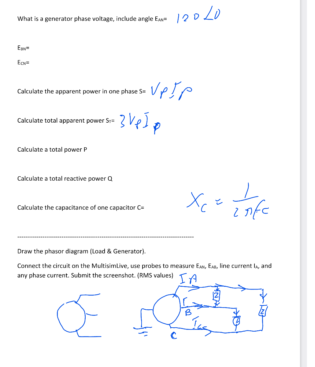 Solved Electrical Fundamentals - Lab 9 part 2 Name: Student | Chegg.com