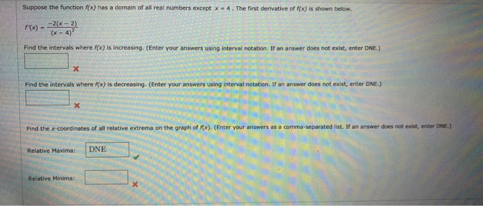Solved Suppose the function f(x) has a domain of all real | Chegg.com