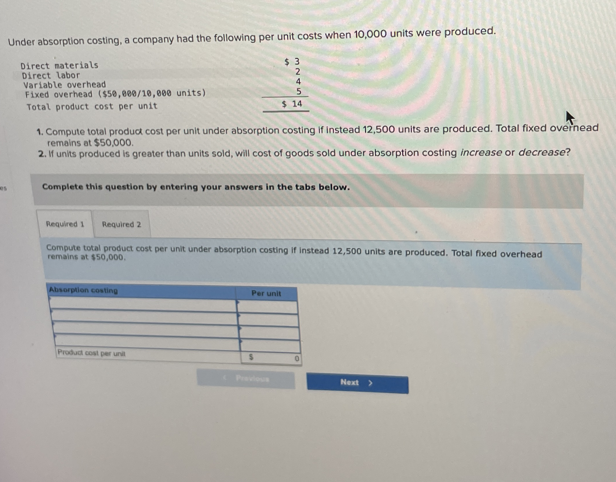 solved-under-absorption-costing-a-company-had-the-following-chegg
